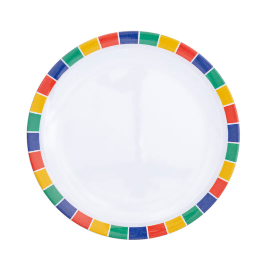 CARNIVAL DINNER PLATE 23CM (PACK 48)    