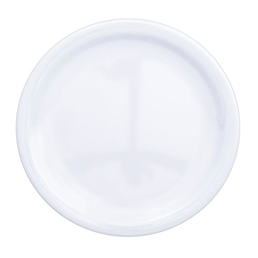 MELAMINE PLATEWHITE9" 23CM               x48