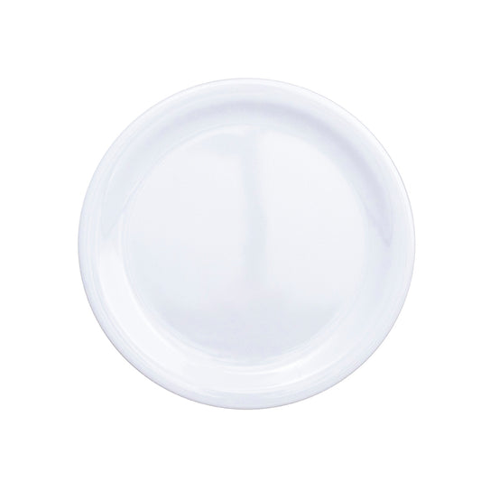 MELAMINE PLATE WHITE 7.5" 18.5CM         x48