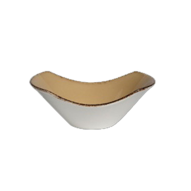 TERRAMESA SCOOP BOWL 16.5CM WHEAT DOZ   