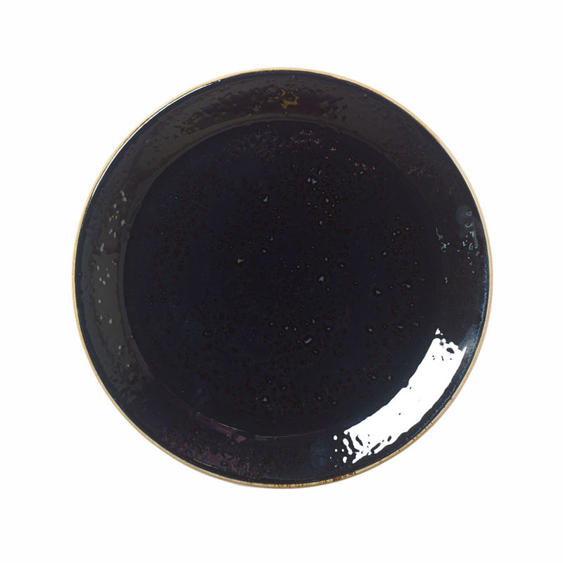 CRAFT LIQUORICE PLATE COUPE 25.25CM 10"  x24