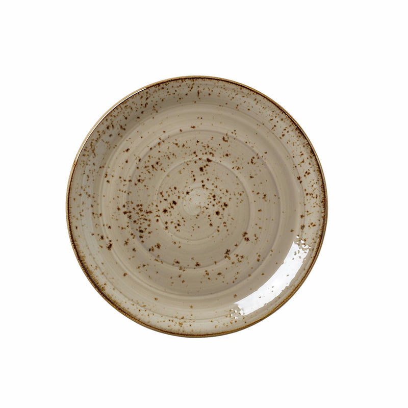 CRAFT PORCINI PLATE COUPE 20.25CM 8"     x24