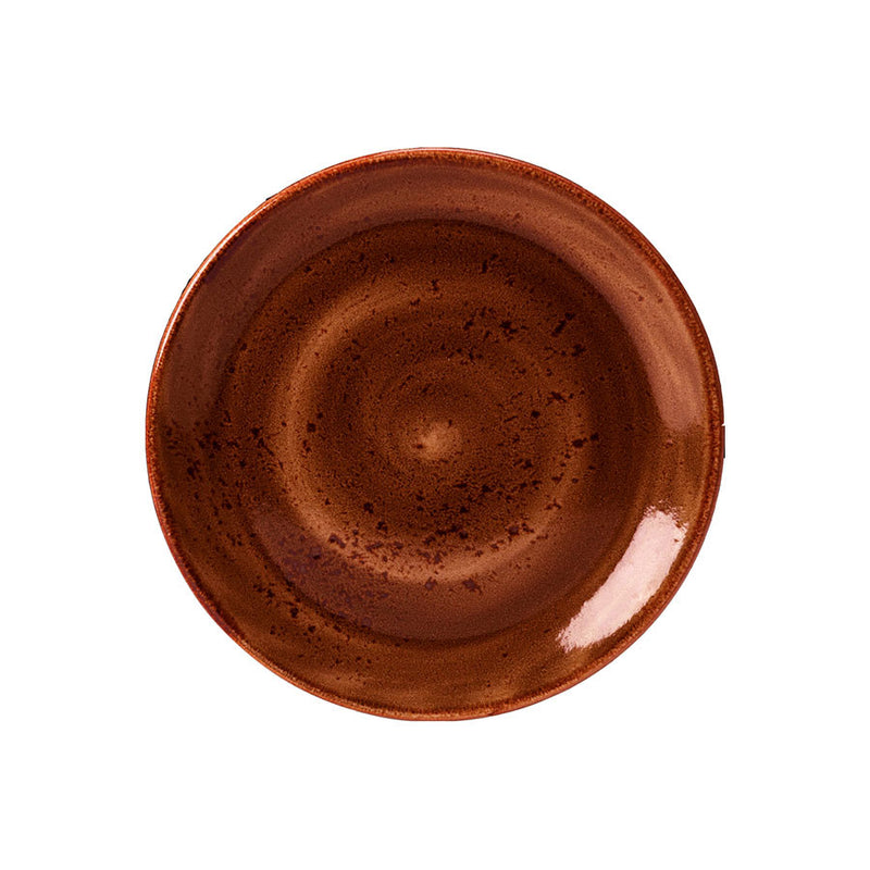 CRAFT COUPE PLATE 20.25CM 8" TERRACOTTA  x24