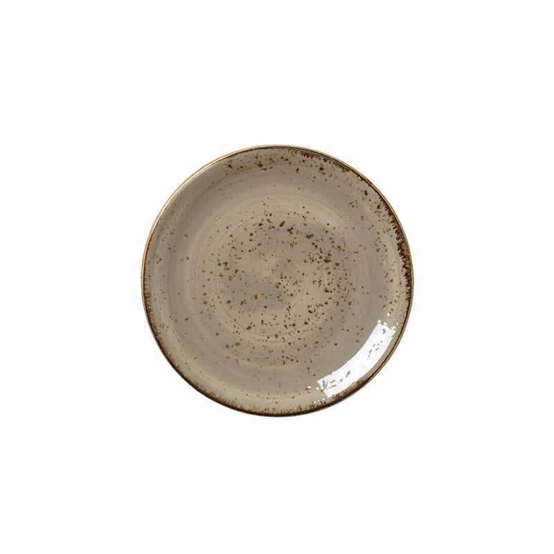 CRAFT PORCINI PLATE COUPE 15.25CM 6"     x36