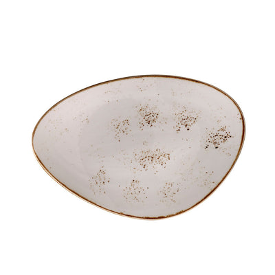 CRAFT WHITE PLATE FREESTYLE 37CM 14 1/2  x6