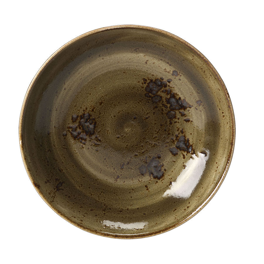 CRAFT BOWL COUPE 25.5CM 10" BROWN        x12