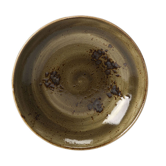 CRAFT BOWL COUPE 25.5CM 10" BROWN        x12