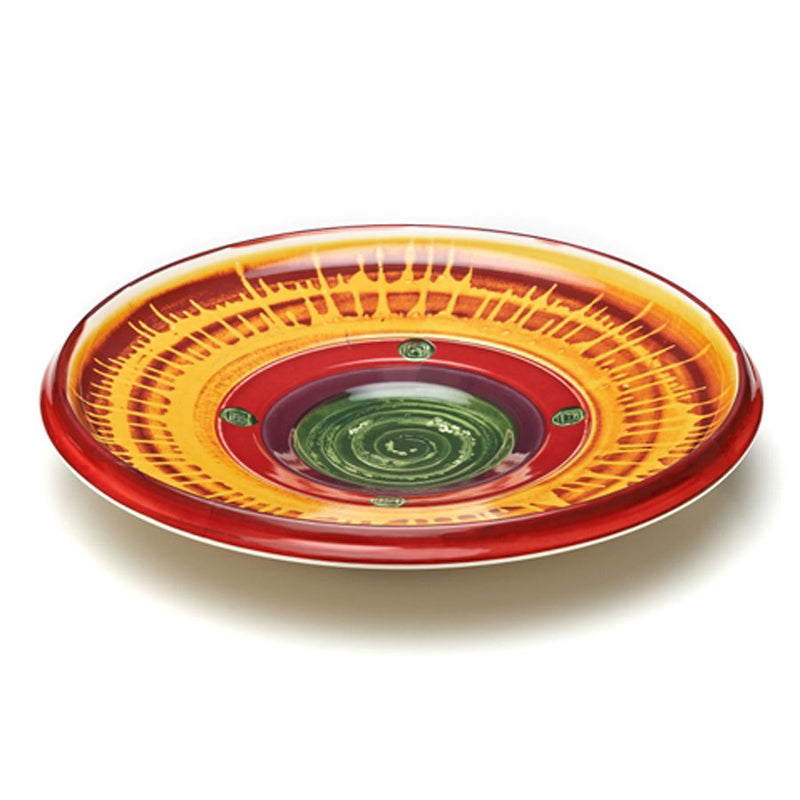 HOT CHA CHA LARGE RND PLATTER 18 3/4"   