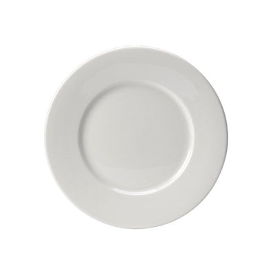 MONACO PLATE WIDE RIM 25.5CM WHITE       x24