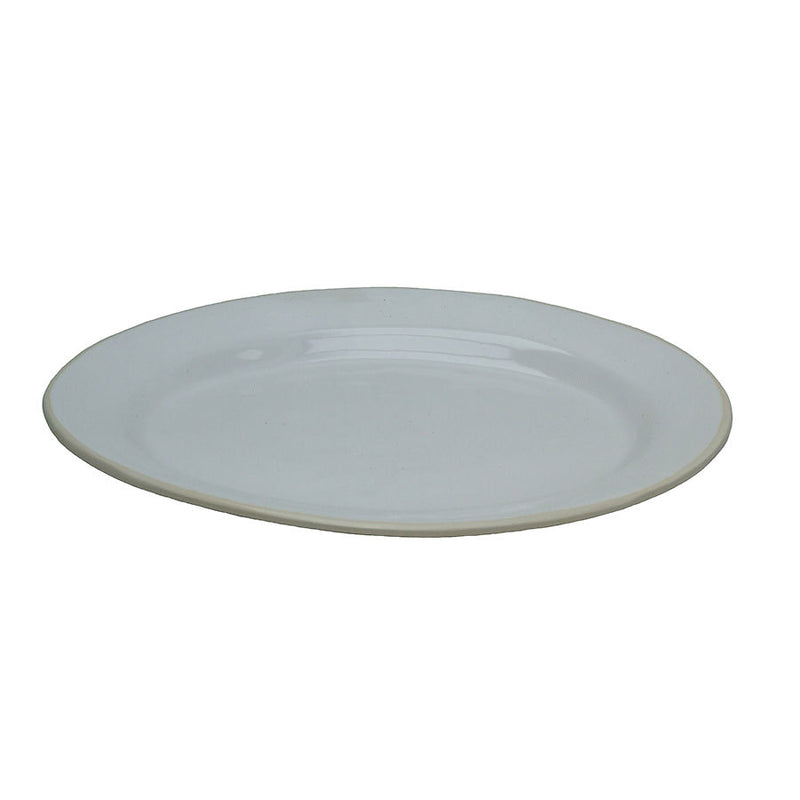 LARGE OVAL PLATTER W/ RIM 38X30CM       