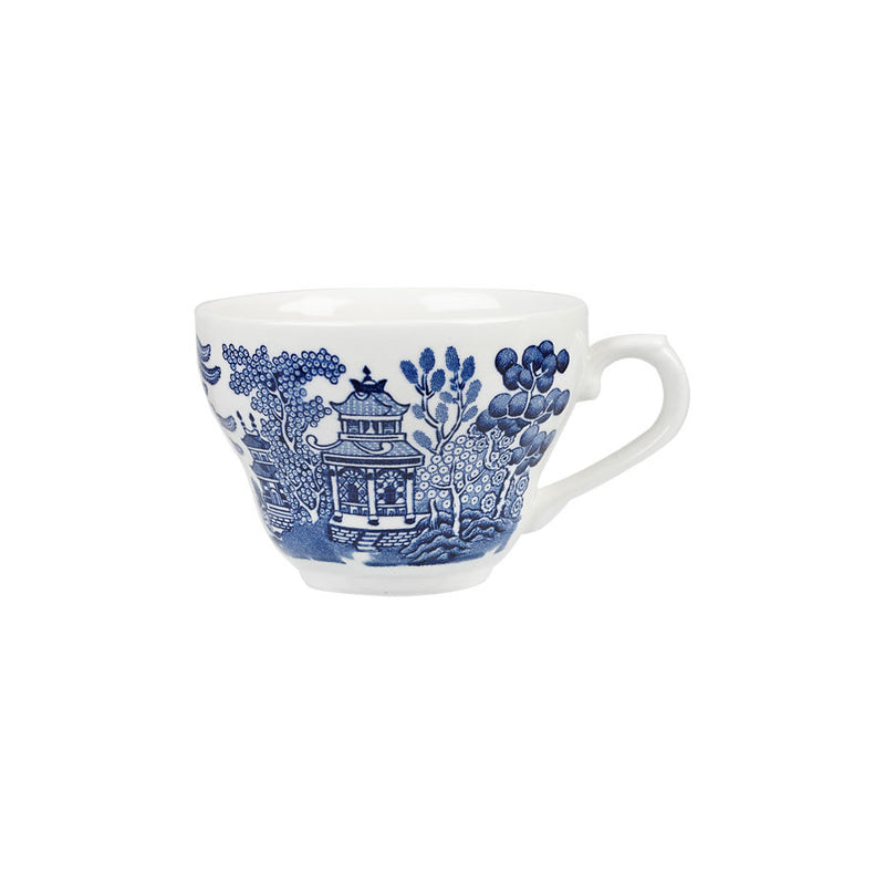 WILLOW GEORGIAN CUP 7OZ BLUE             x12