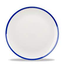 Churchill - Retro Coupe Plate 10.25" 26cm Blue x12 (5 day lead time)
