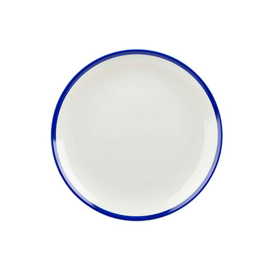 RETRO BLUE COUPE PLATE 8.6~              x12