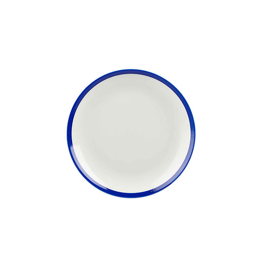RETRO BLUE COUPE PLATE 6.5~              x12