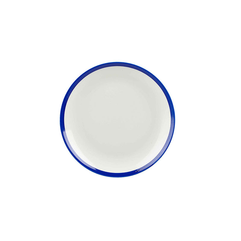 RETRO BLUE COUPE PLATE 6.5~              x12