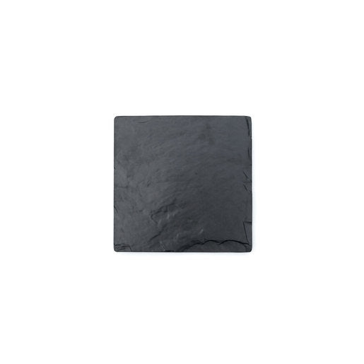 SLATE SQUARE 25.4X1.5CM BLACK SLATE      x3