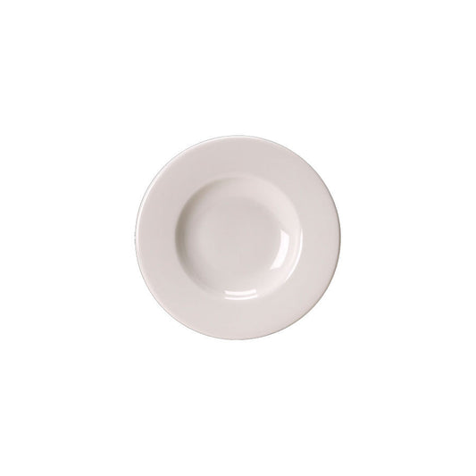 ROCOCO CAN SAUCER 12CM 4 5/8OZ WHITE NR  x36