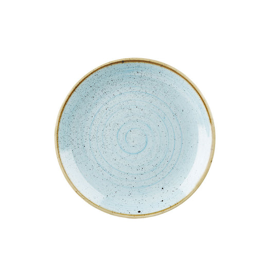STONECAST DUCK EGG EVOLVE PLATE 28.5CM   x12