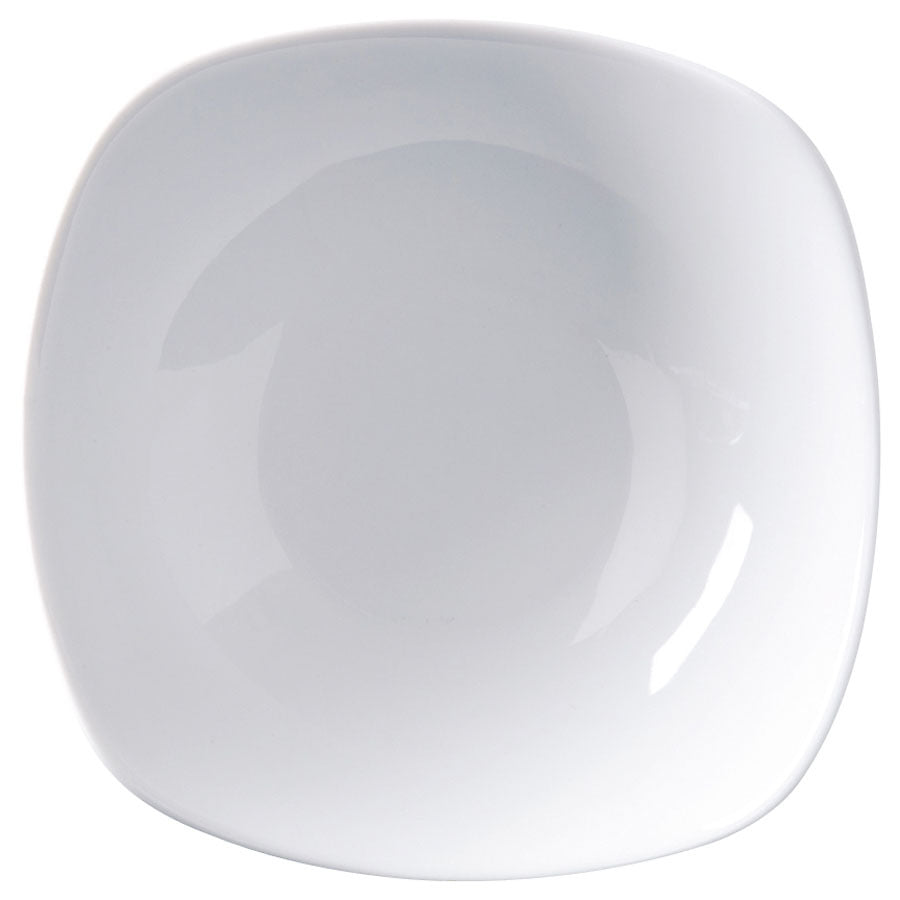 SUPERWHITE SQUARE BOWL 8.25in/20cm       x6