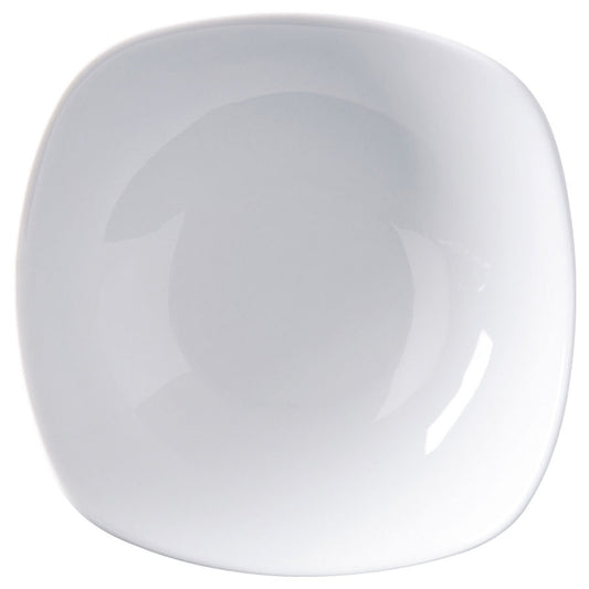 SUPERWHITE SQUARE BOWL 8.25in/20cm       x6