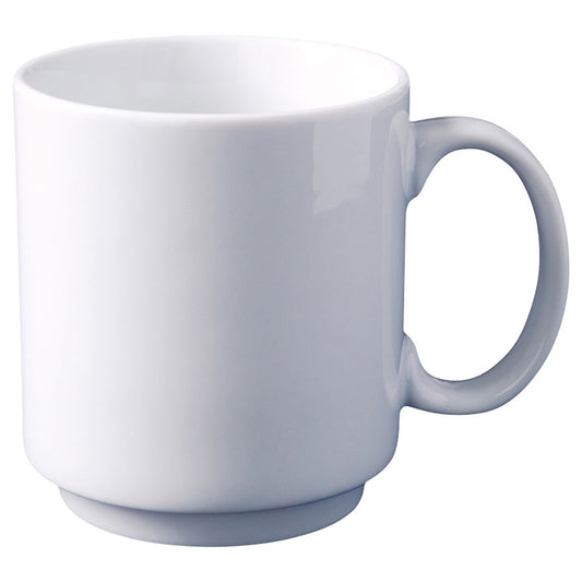 SUPERWHITE STACKING MUG 12oz/34cl        x12