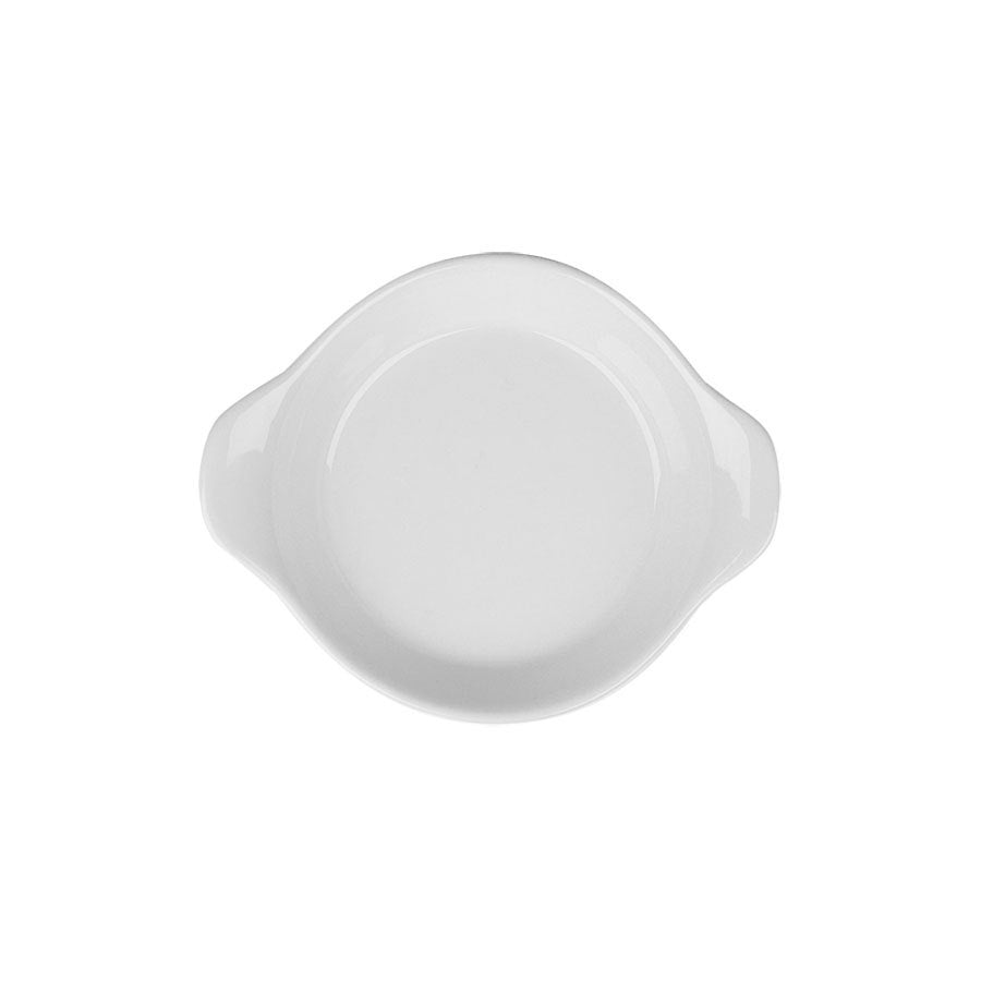 SUPERWHITE ROUND EARED DISH 5.25" 13CM   x6
