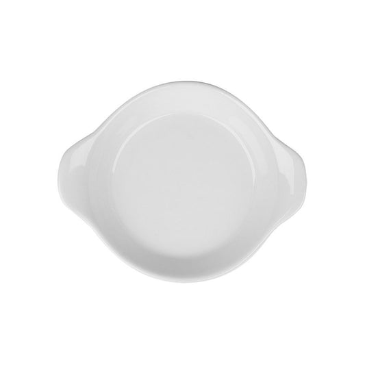 SUPERWHITE ROUND EARED DISH 7" 18CM      x6