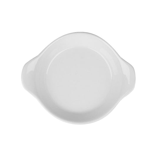 SUPERWHITE ROUND EARED DISH 8.25" 21CM   x6