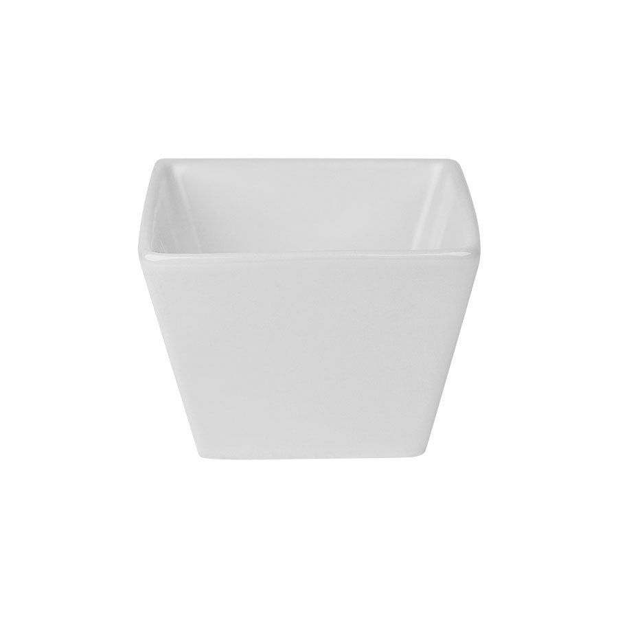 SUPERWHITE SQUARE BOWL 3.5" WHITE        x6