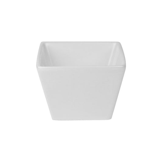 SUPERWHITE SQUARE BOWL 3.5" WHITE        x6