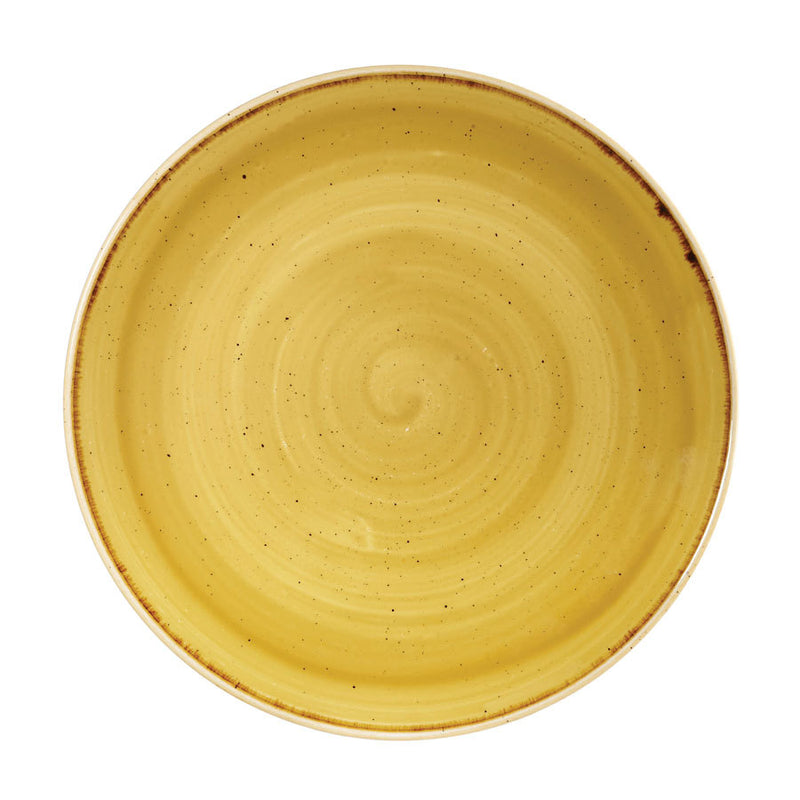 ST/CAST MUSTARD SEED COUPE PLATE 26CM    x12