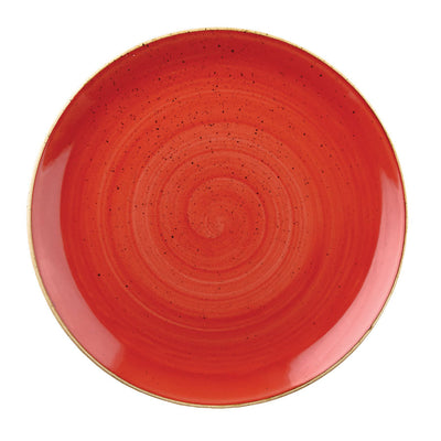 STONECAST BERRY RED COUPE PLATE 8" NR    x12