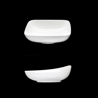 CREME MATISSE SQUARE KICK BOWL 21CM      x6