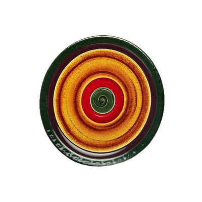 HOT CHA CHA ROUND PLATE 22.9CM MULIT     x3