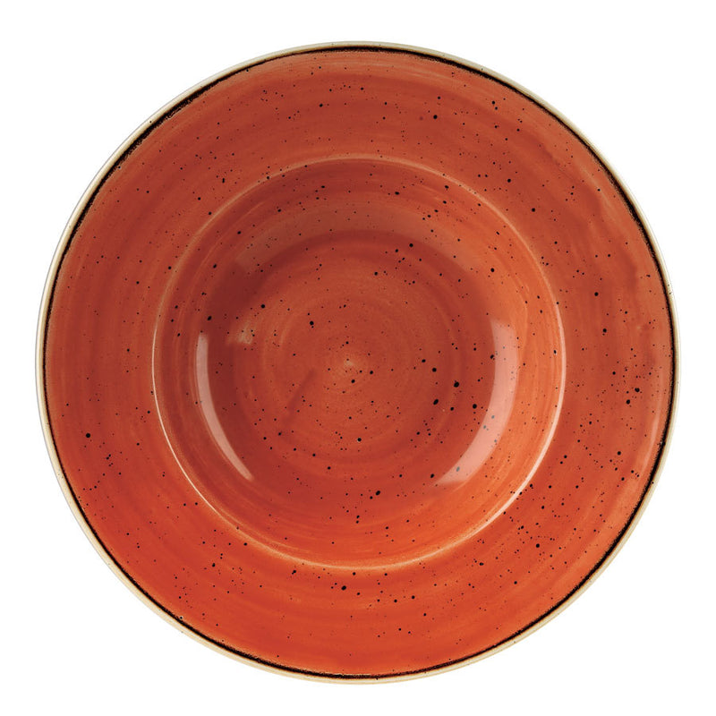 WIDE RIM BOWL 28CM SPICED ORANGE         x12