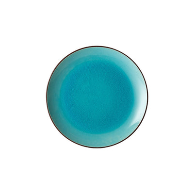 SOHO COUPE PLATE 6.25" 16CM AQUA         x6