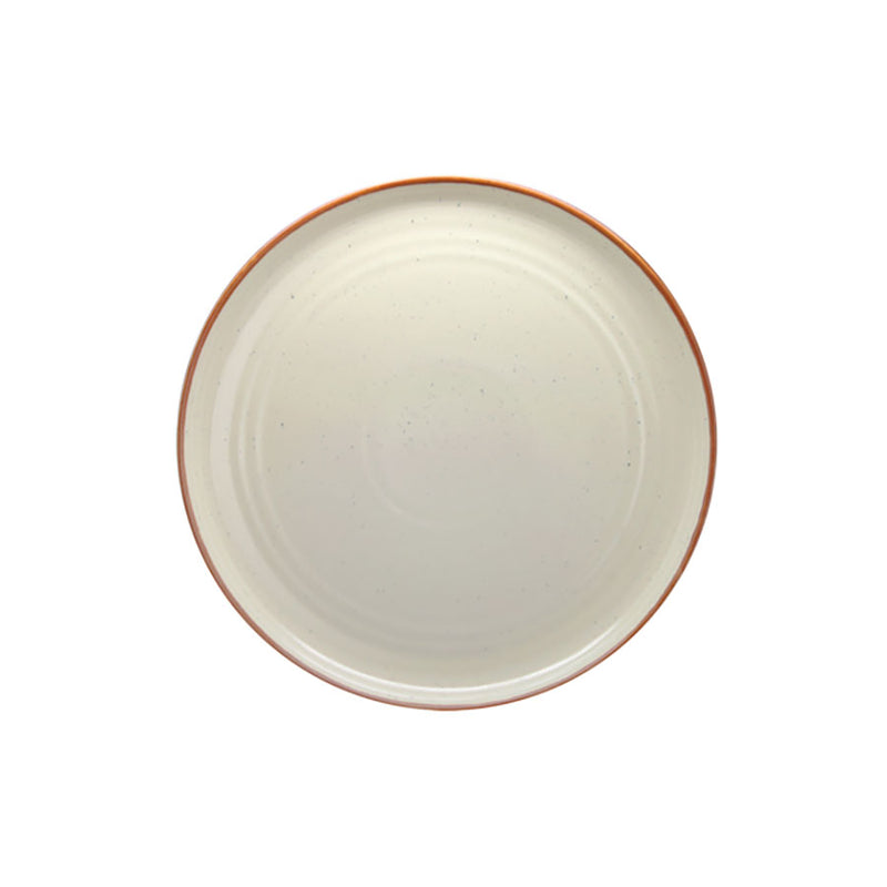 ARTISAN COAST COUPE PLATE 27CM CREAM     x6