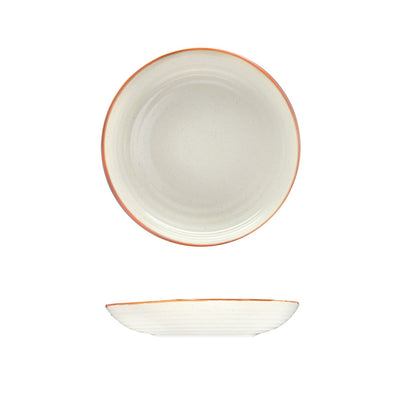 ARTISAN COAST DEEP COUPE BOWL 25CM CREAM x6