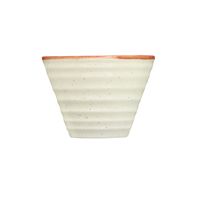 ARTISAN COAST CONICAL BOWL 11CM CREAM    x6