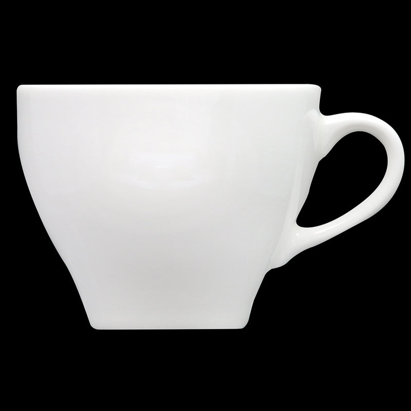 ARTISAN CREME TEA CUP 20CL WHITE         x12