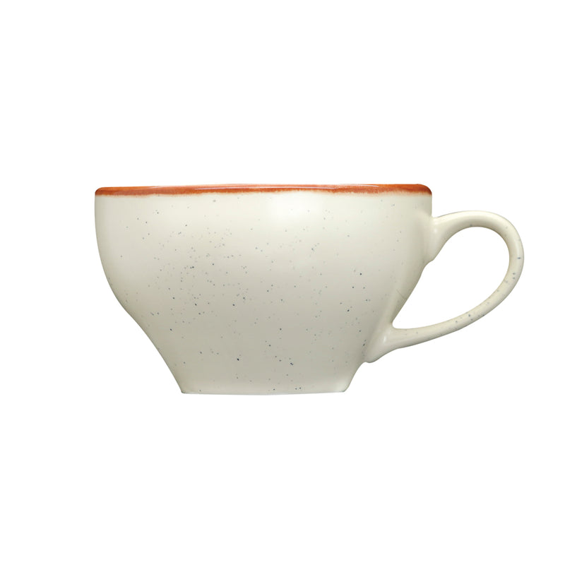 ARTISAN COAST CAPPUCCINO CUP 30CL CREAM  x6