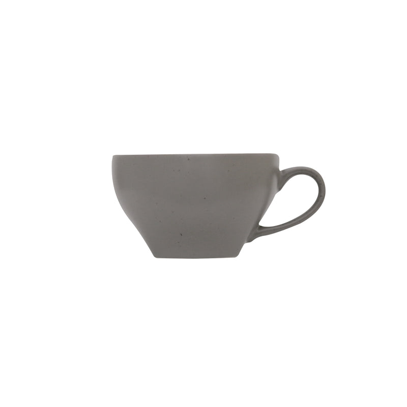 ARTISAN PEBBLE CAPPUCCINO CUP 30CL GREY  x6