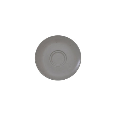 ARTISAN PEBBLE 'ALL FOR ONE' SAUCER GREY x12