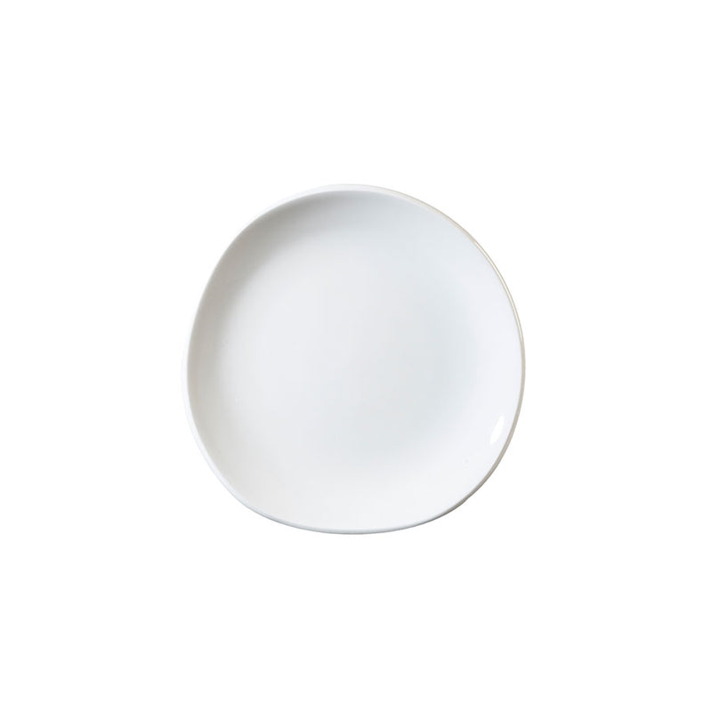 TRACE ROUND PLATE 7 1/4" 18.6CM WHITE    x12