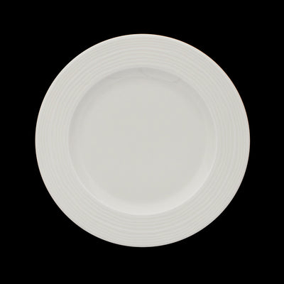 CREME ROUSSEAU RIM PLATE 10" 25.4CM      x12