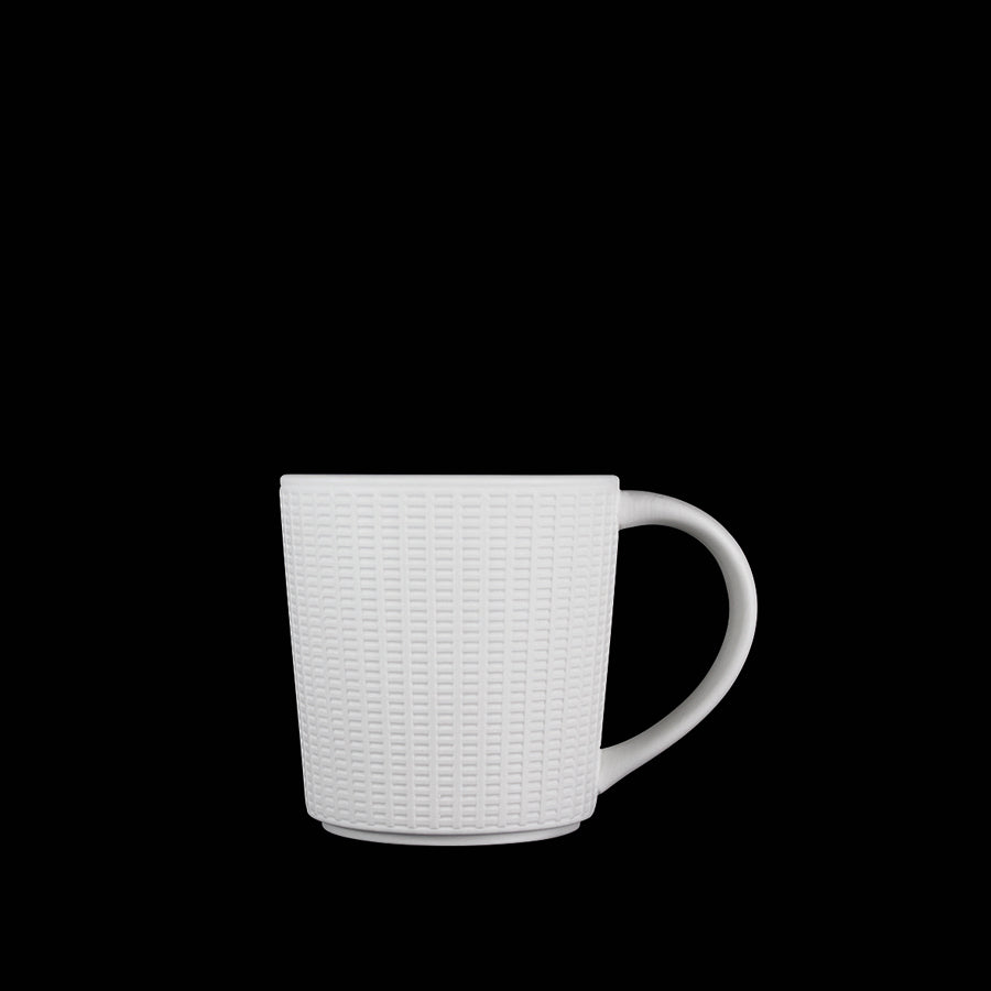 WILLOW MUG 10OZ WHITE                    x36