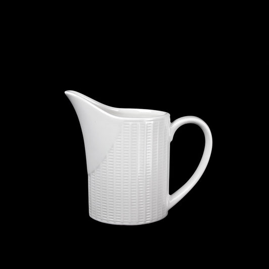 WILLOW JUG 14.25CL 5OZ WHITE             x12