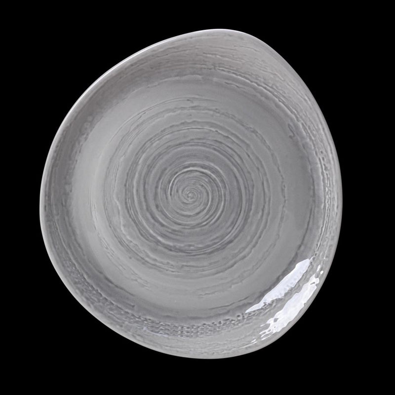 SCAPE PLATE 30.5CM 12" GREY              x12