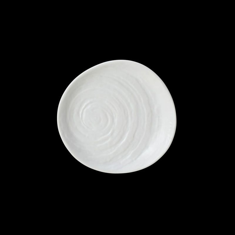 SCAPE PLATE 16.5CM DIA 6 1/2" WHITE      x6