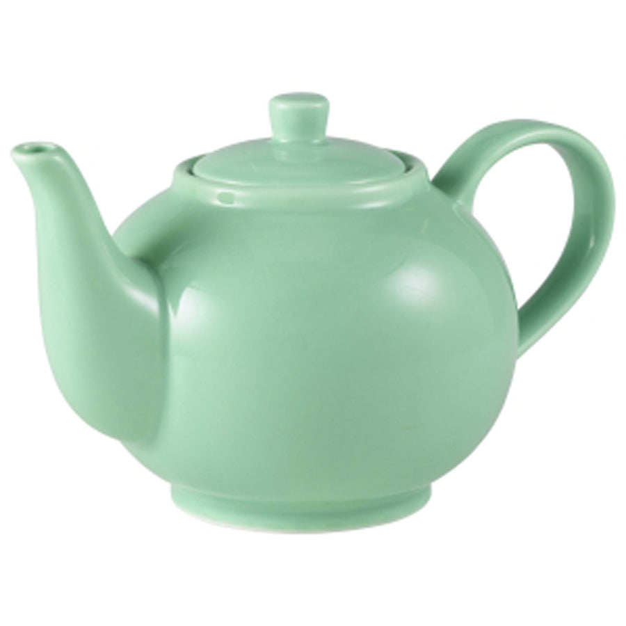 ROYAL GENWARE TEAPOT 45CL GREEN          x6